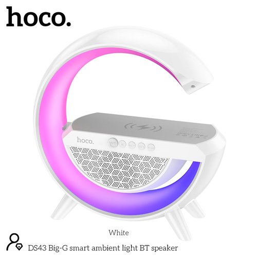 Hoco DS43 Big-G Smart Ambient Wireless Charging BT Speaker - Saif Al Najmi Kw